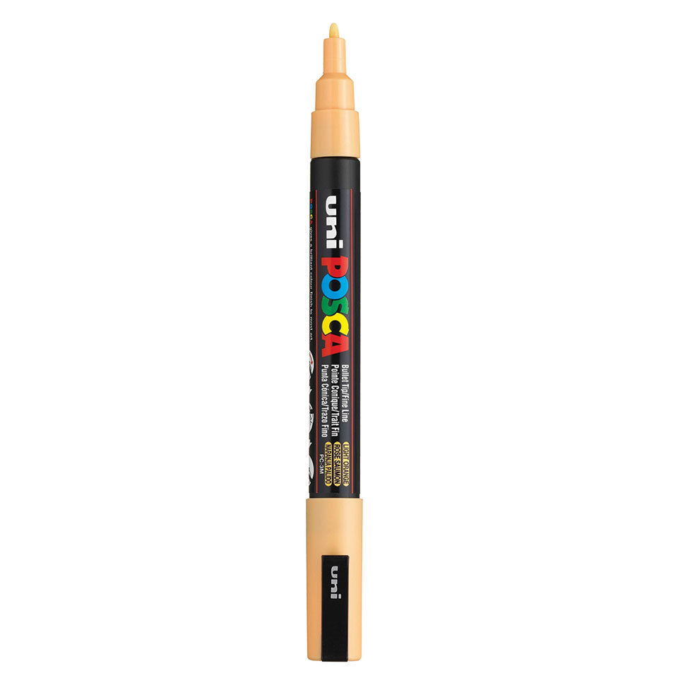 Posca PC-3M Acrylic Marker (Fine) - Light Orange image