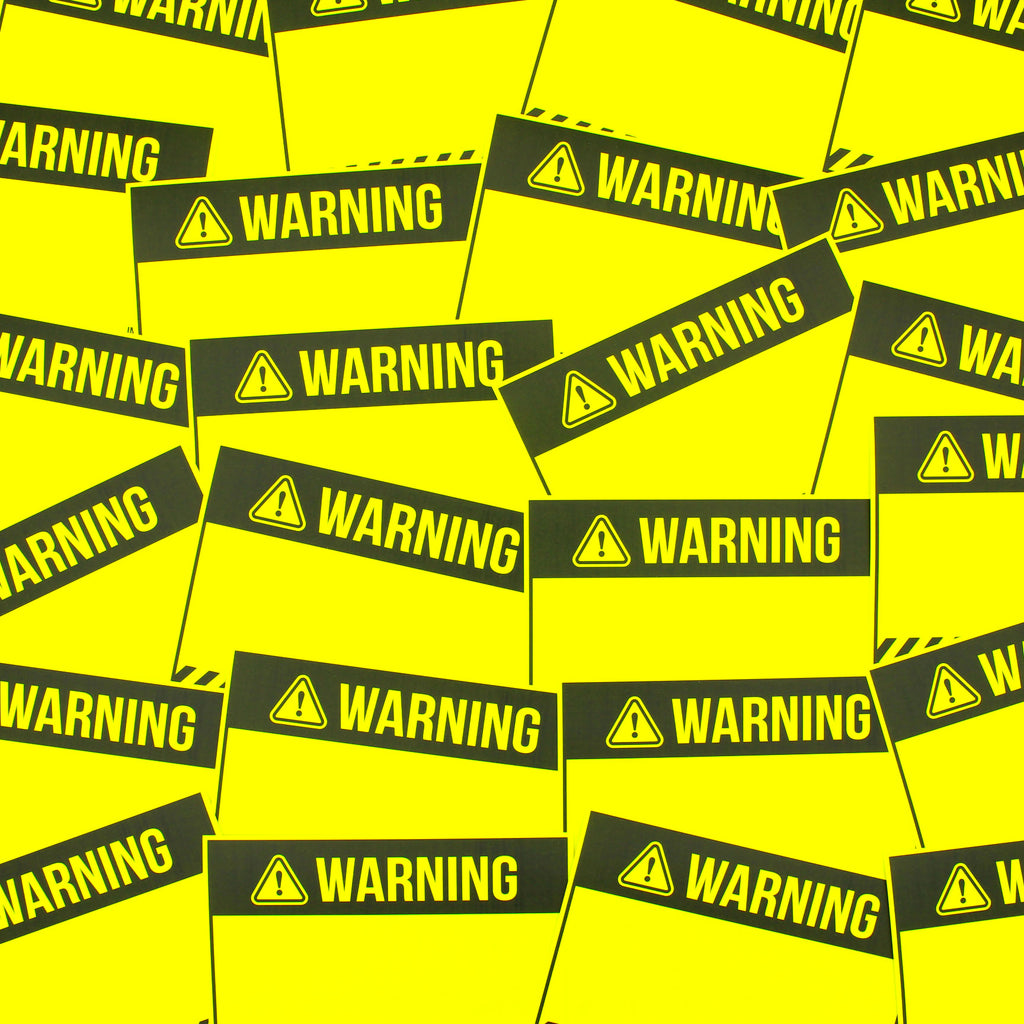 Warning Stickers (50 pcs.) image 3