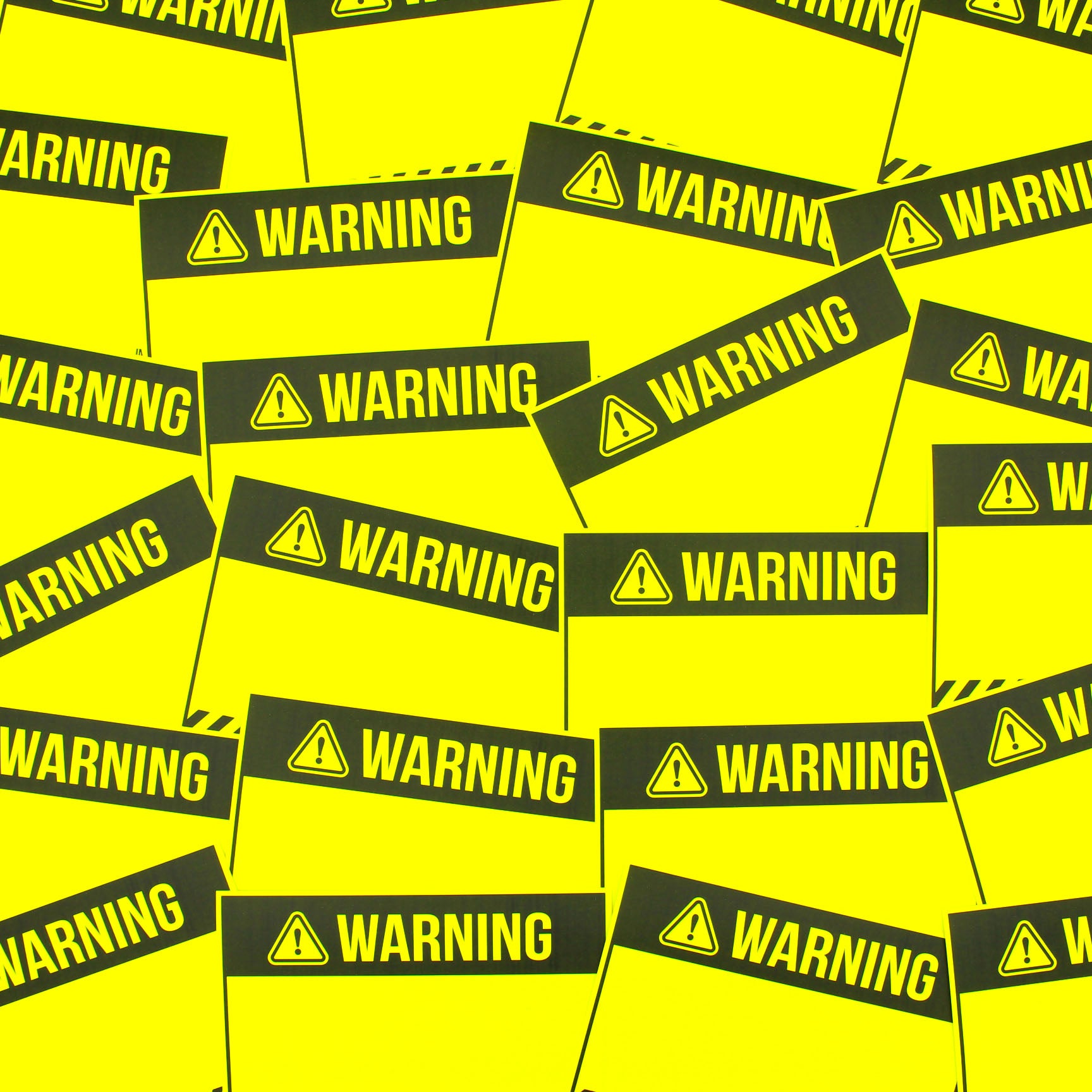 Warning Stickers (50 pcs.) image 3