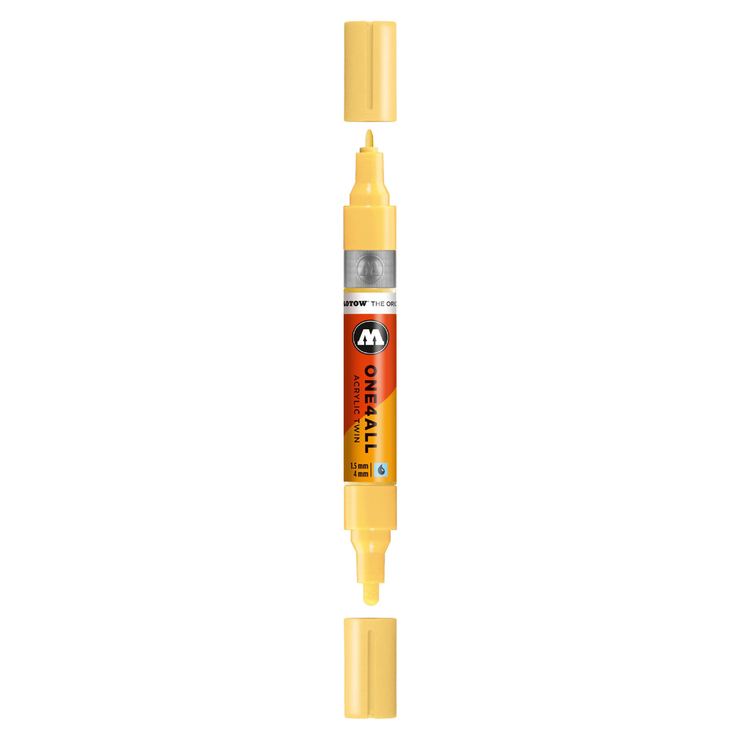 Molotow ONE4ALL Acrylic TWIN Marker (1.5-4mm) - Vanilla Pastel image
