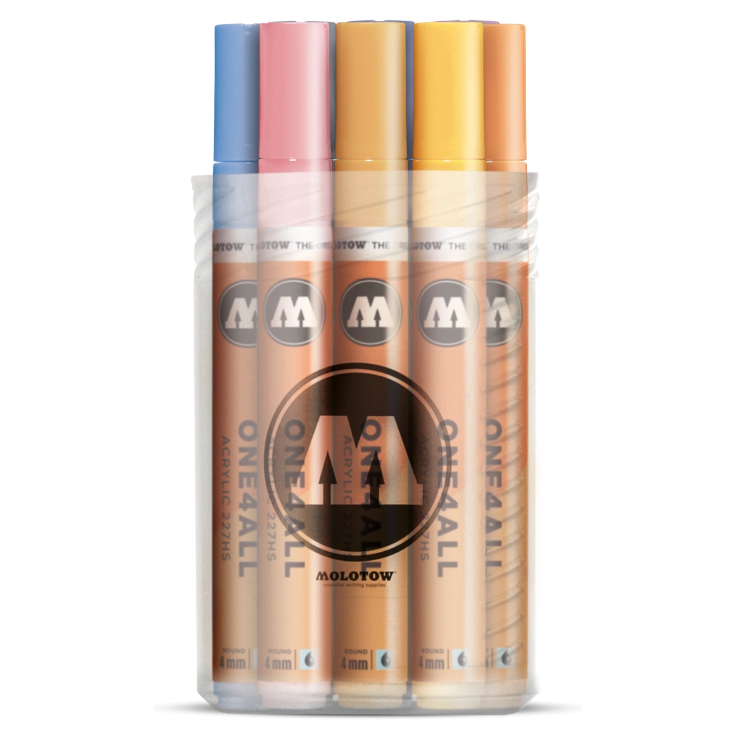 Molotow ONE4ALL 227HS Pastel Kit (4mm) (12x) image 0