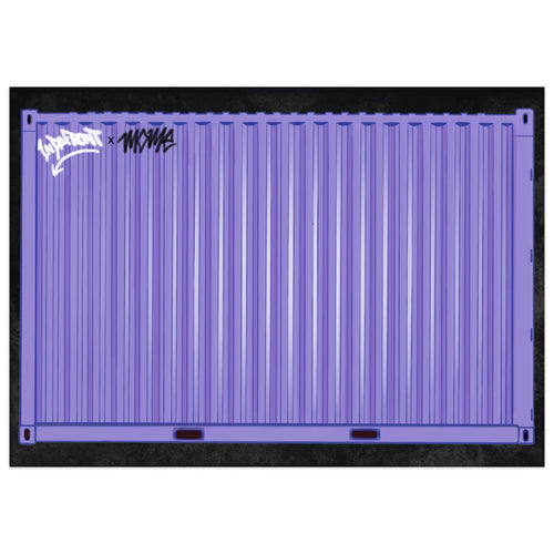 Container Stickers Purple (50 pcs.) image 0