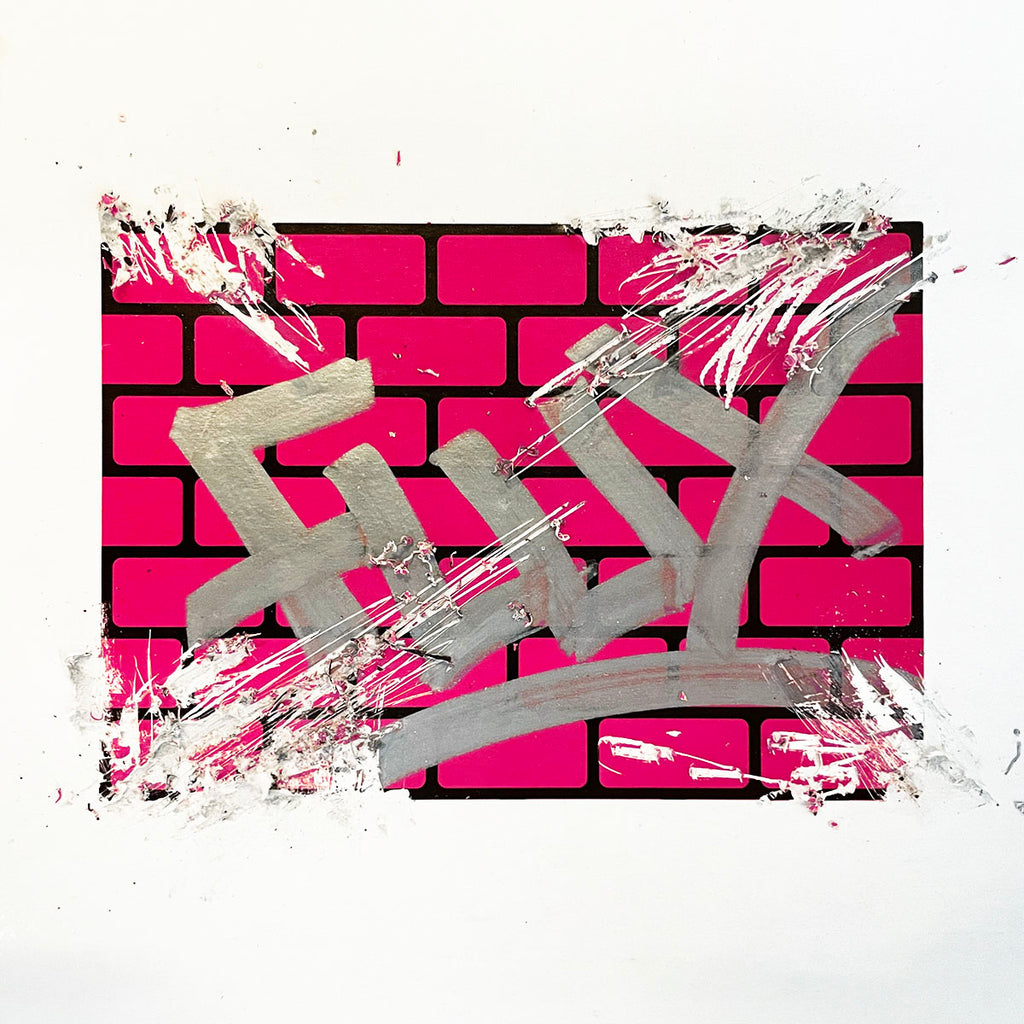 FLUX Egg Shell Stickers Bricks Magenta (50 pcs.) image 1