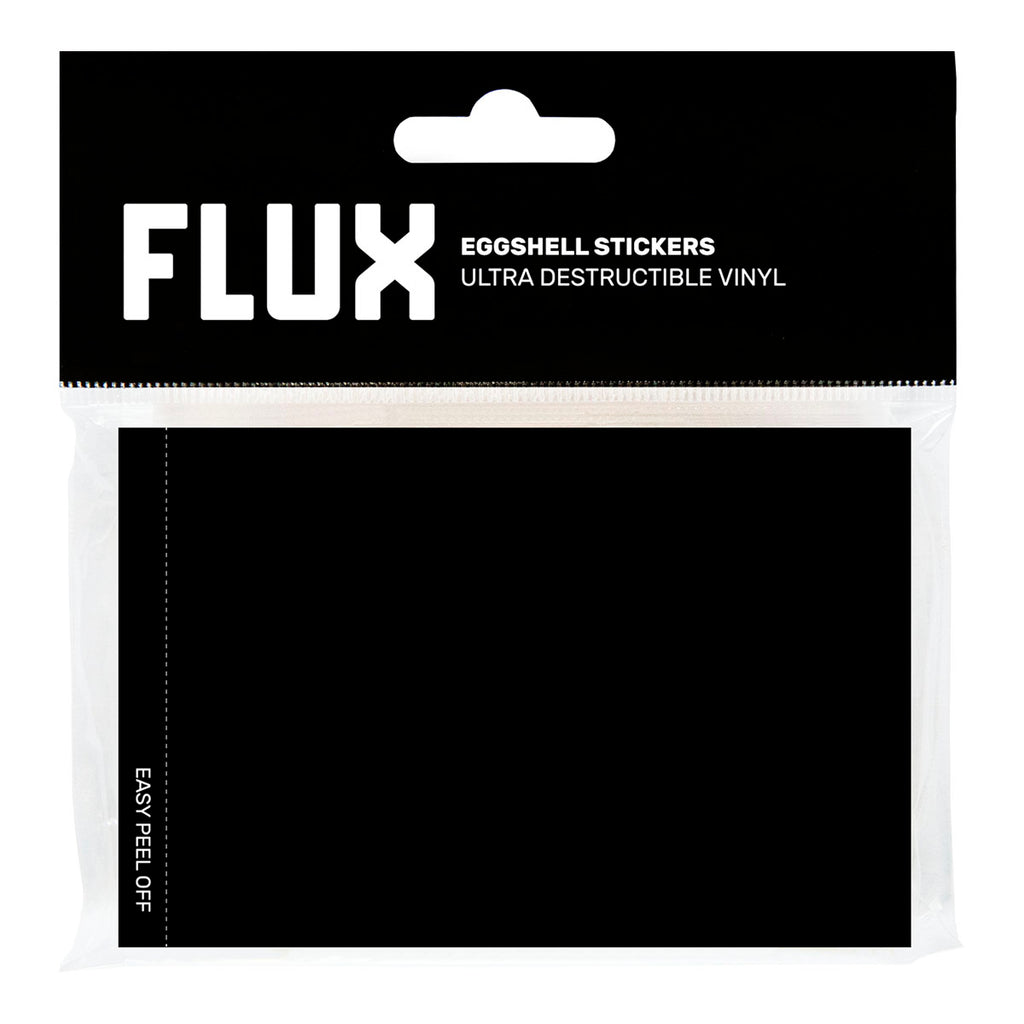 FLUX Egg Shell Stickers Black (50 pcs.) image 0