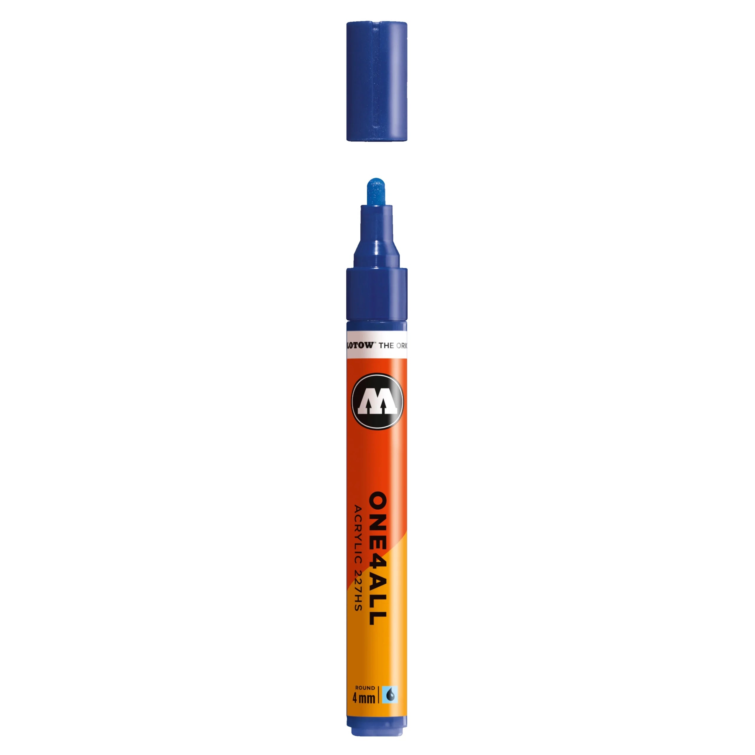 Molotow ONE4ALL 227HS Acrylic Marker (4mm) - Night Blue image