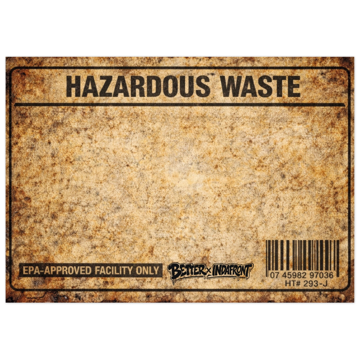 Hazardous Waste Graffiti Stickers (50 pcs.) image 0