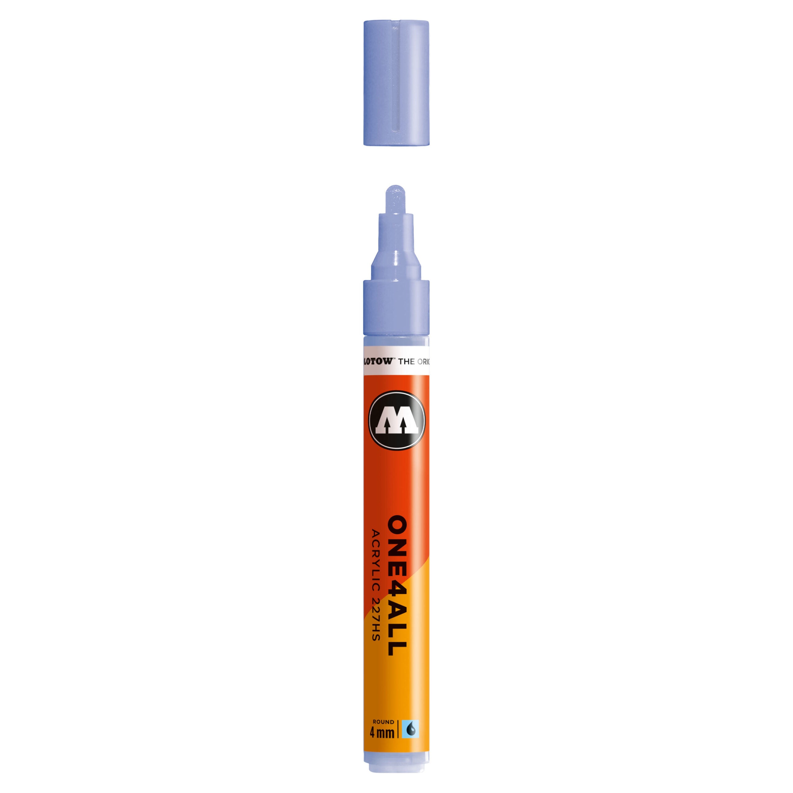 Molotow ONE4ALL 227HS Acrylic Marker (4mm) - Blue Violet Pastel image