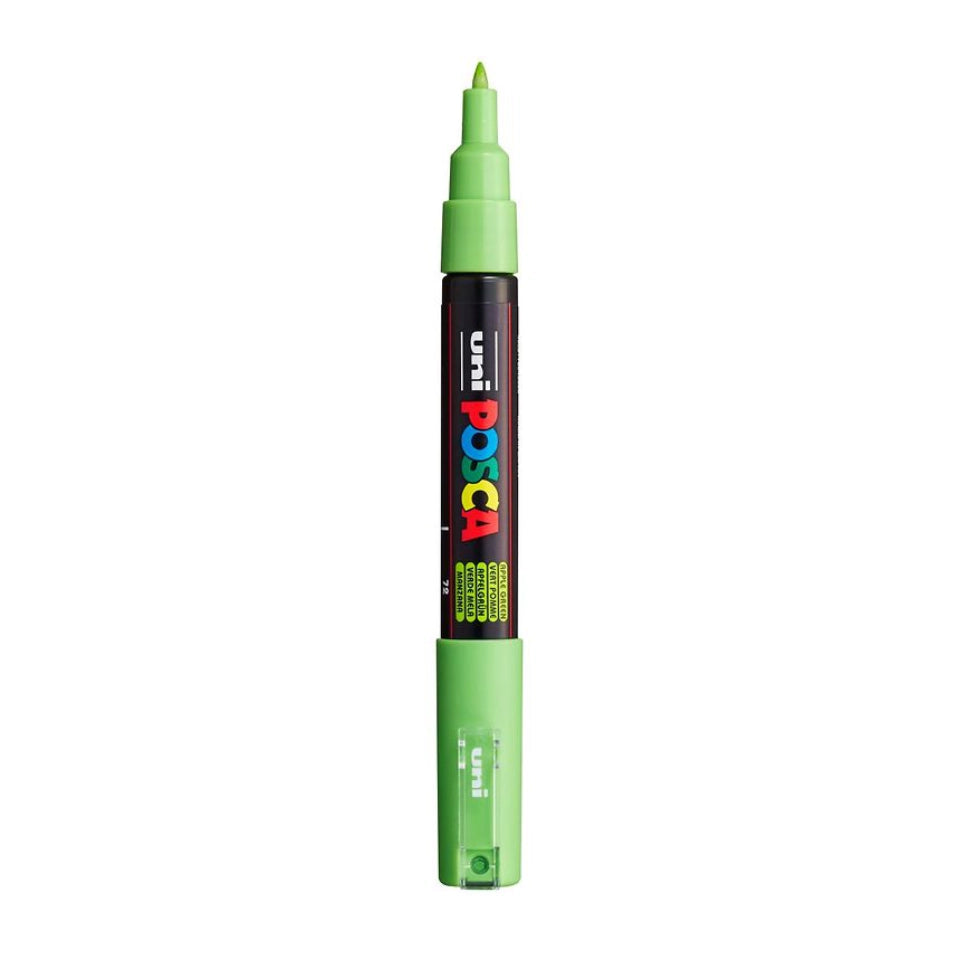 Posca PC-1MC Acrylic Marker (Extra Fine) - Apple Green image