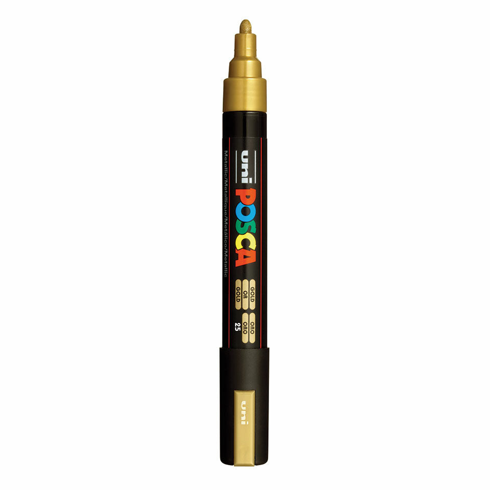 Posca PC-5M Acrylic Marker (Medium) - Gold image