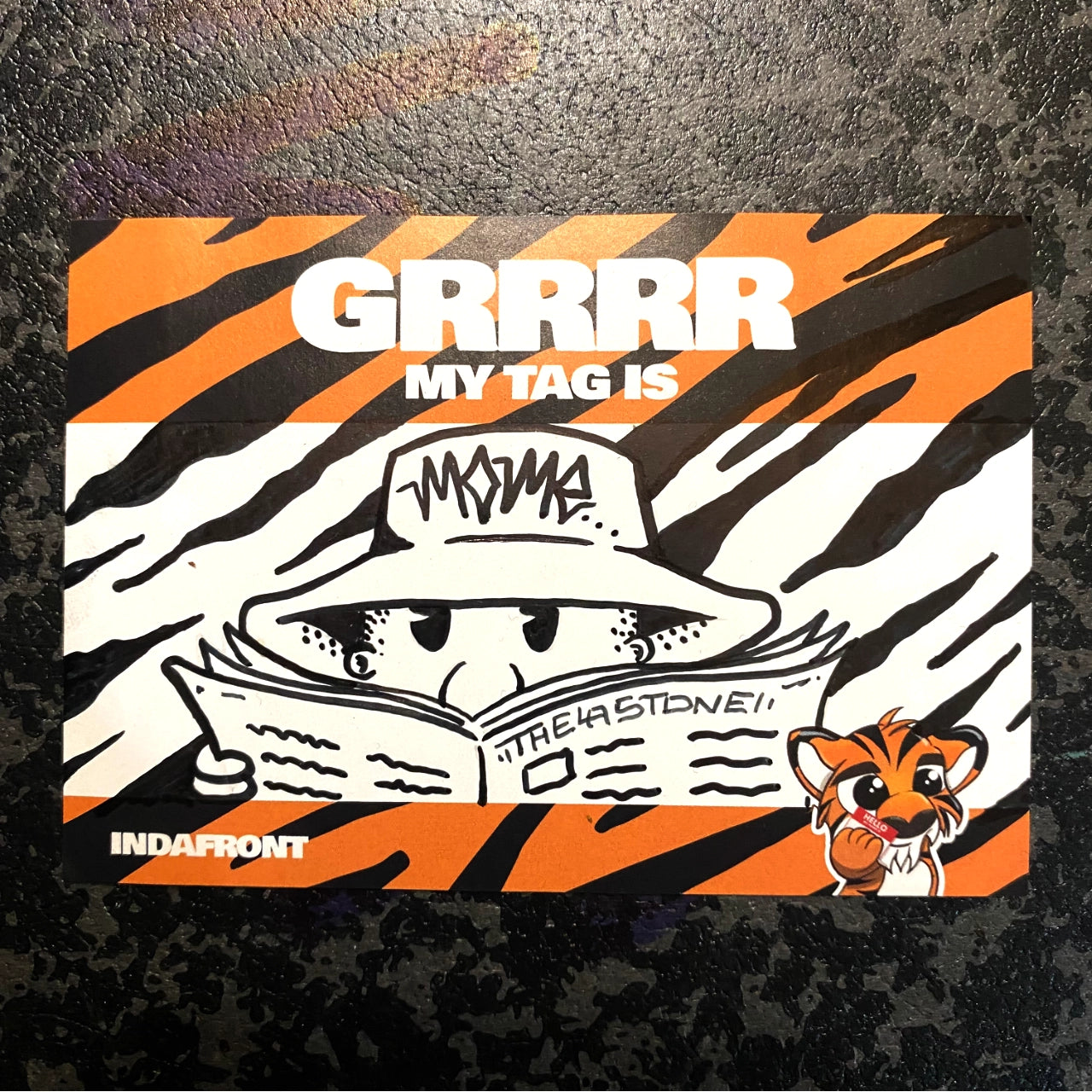Grrrr My Tag is Stickers (50 pcs.) image 1