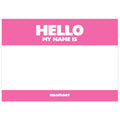 Hello My Name is Stickers Pink (50 pcs.) image 0