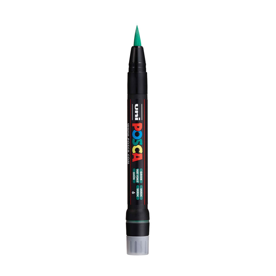 Posca PCF-350 Acrylic Marker (Brush) - Green image