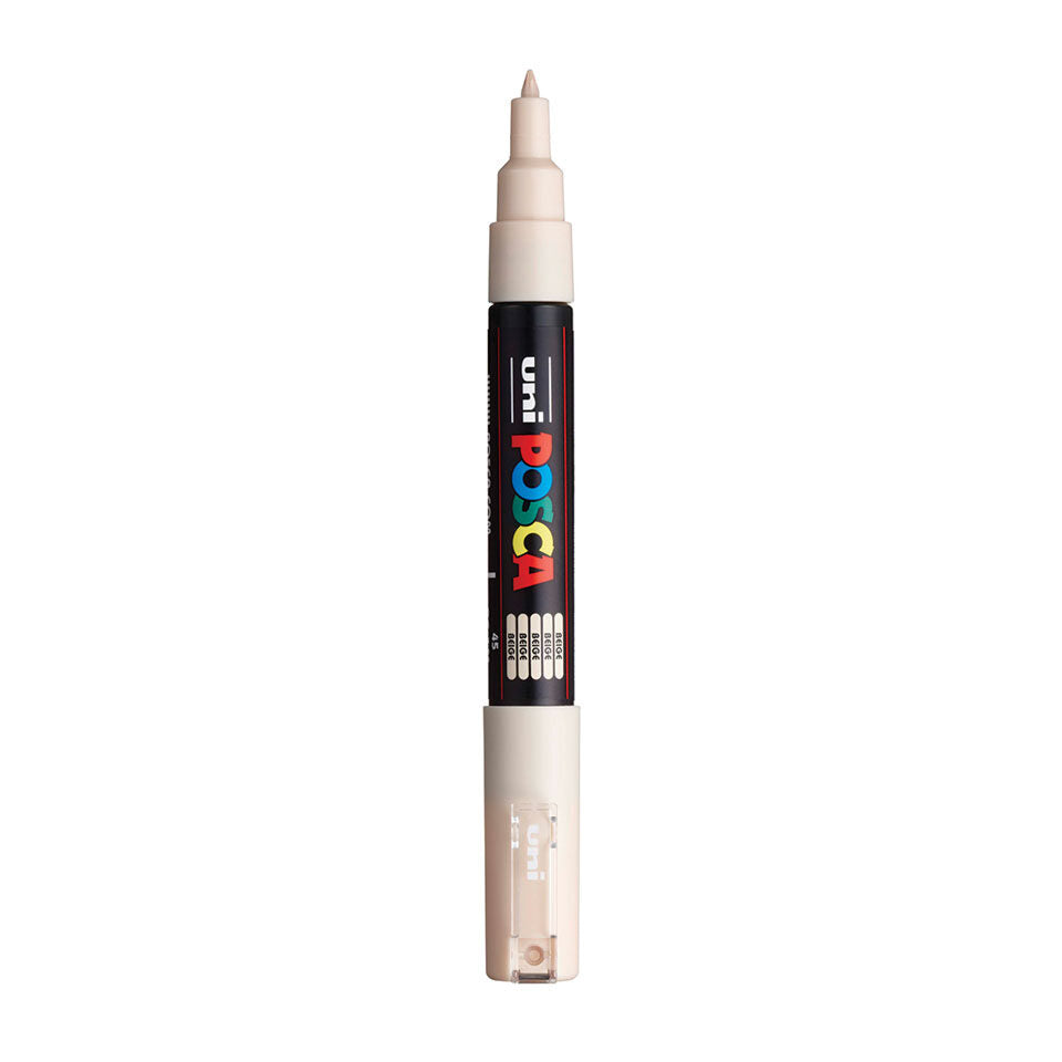Posca PC-1MC Acrylic Marker (Extra Fine) - Beige image