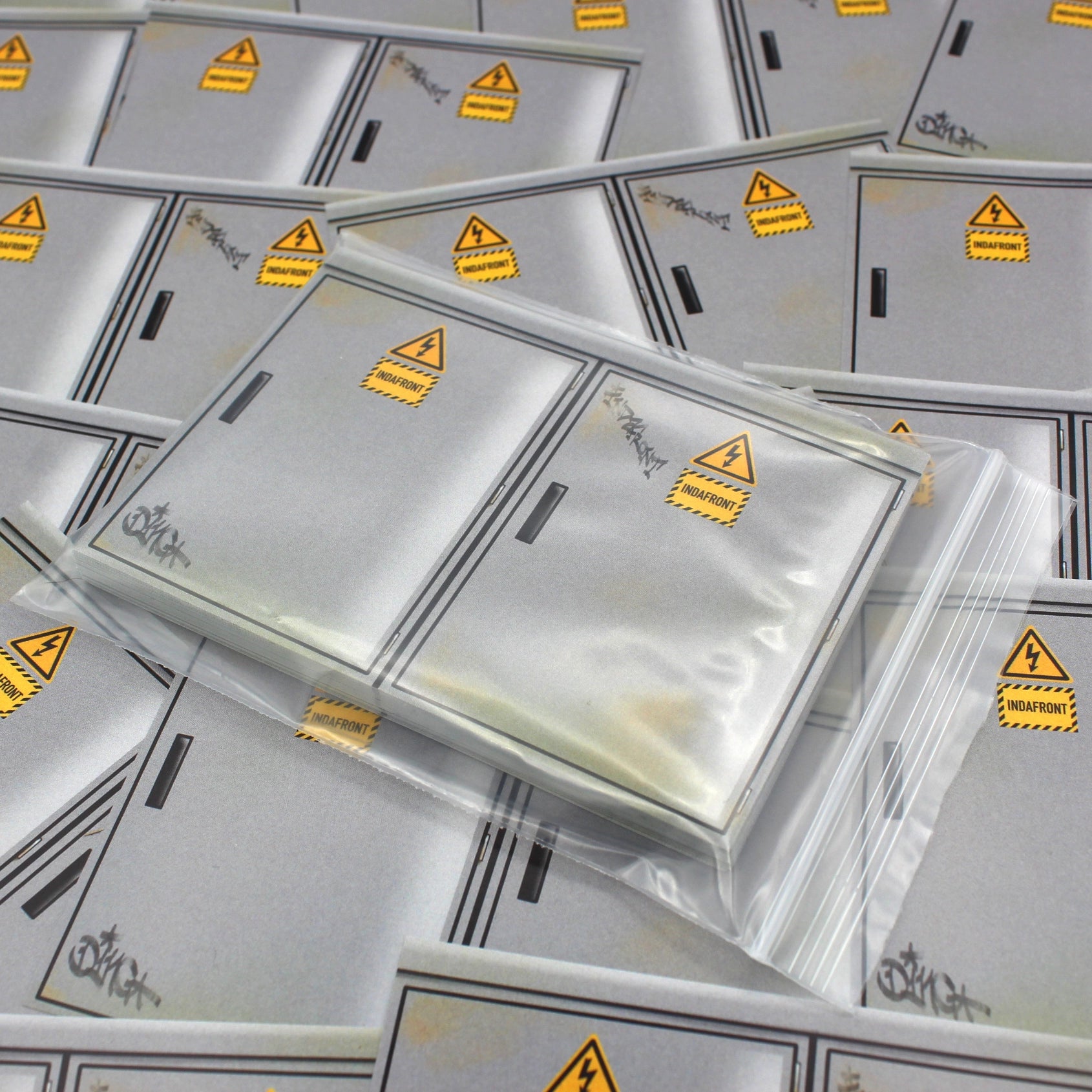 Electricity Box Graffiti Stickers (50 pcs.) image 2