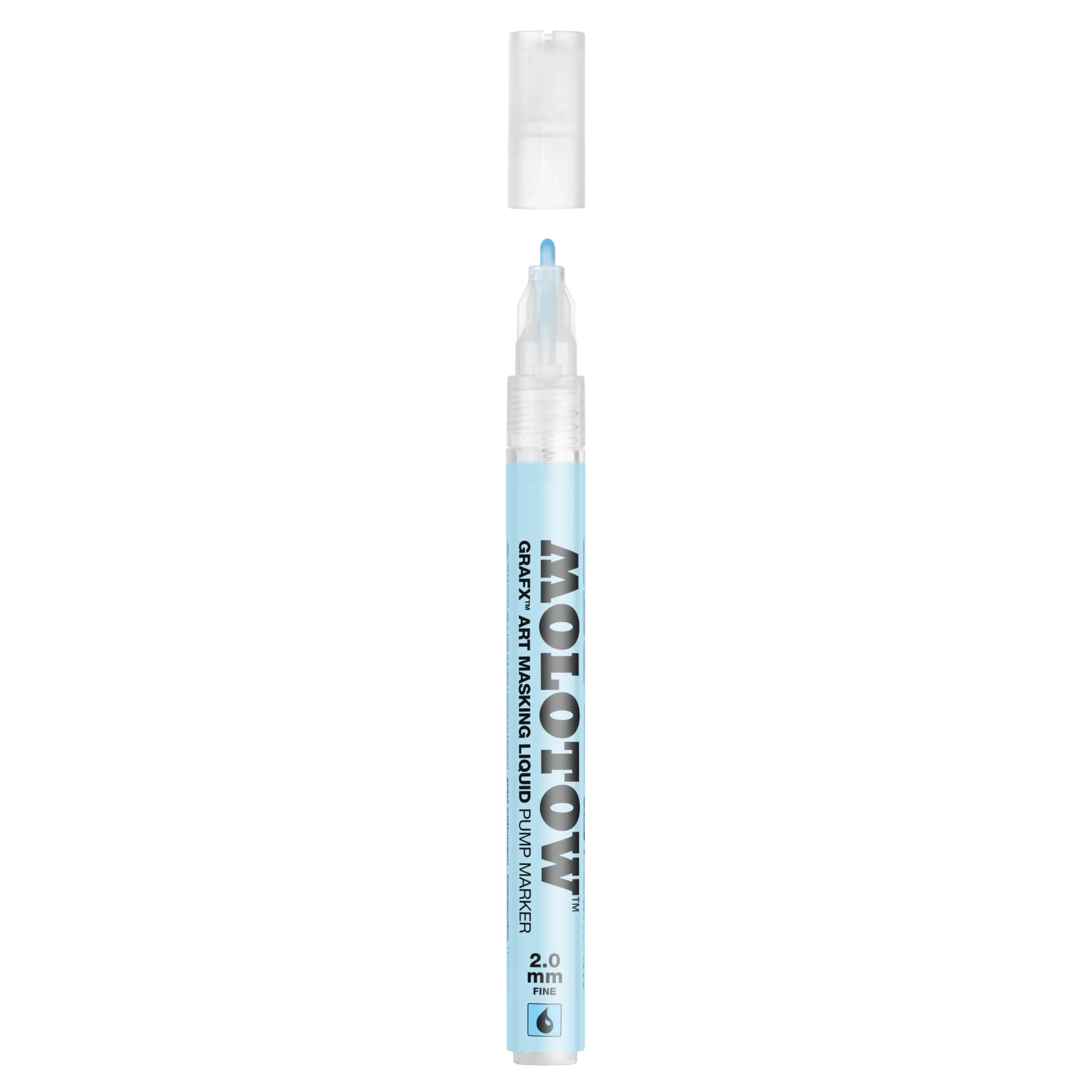 Molotow GRAFX Art Masking Liquid Marker (2mm) image 0