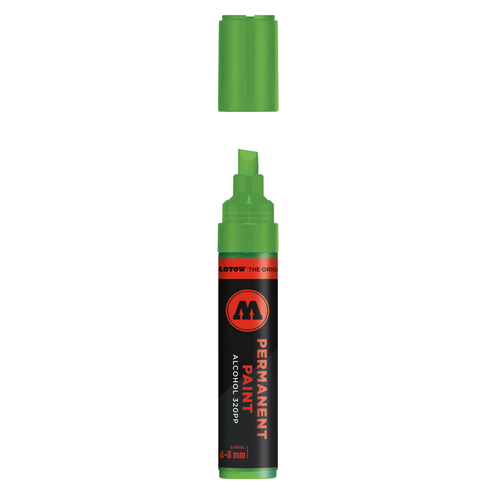 Molotow Permanent Paint 320PP Alcohol Marker (4-8mm) - Cream Green image