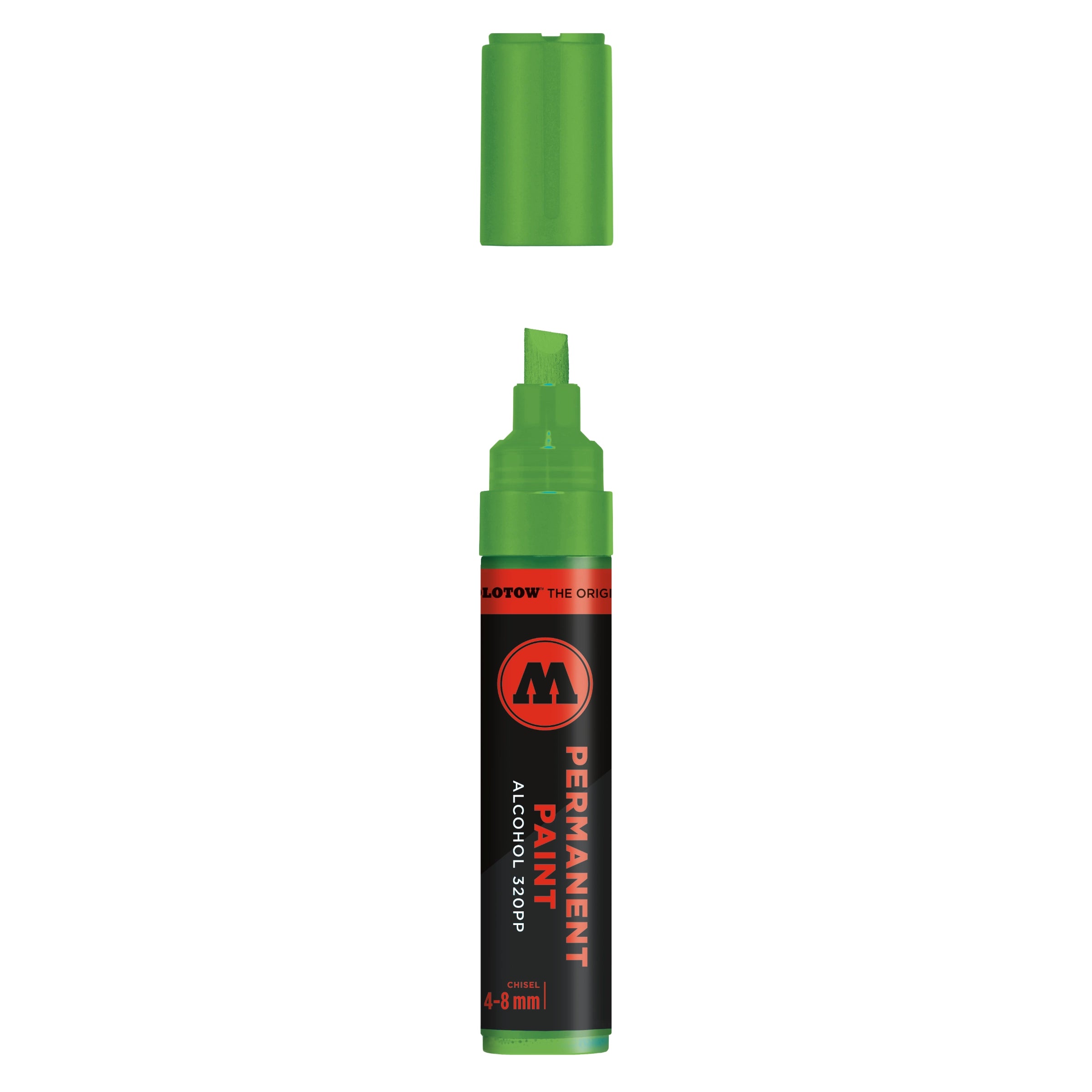 Molotow Permanent Paint 320PP Alcohol Marker (4-8mm) - Cream Green image
