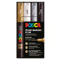 Posca PC-1MC Acrylic Marker Festive Set (4 pcs.)