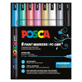Posca PC-1MR Acrylic Marker Metallic Set (8 pcs.)
