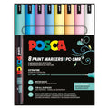 Posca PC-1MR Acrylic Marker Soft Set (8 pcs.)