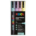 Posca PC-3M Acrylic Marker Soft Set (4 pcs.)