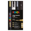 Posca PC-5M Acrylic Marker Festive Set (4 pcs.)