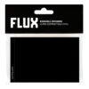 FLUX Egg Shell Sticker Black in the FLUX package