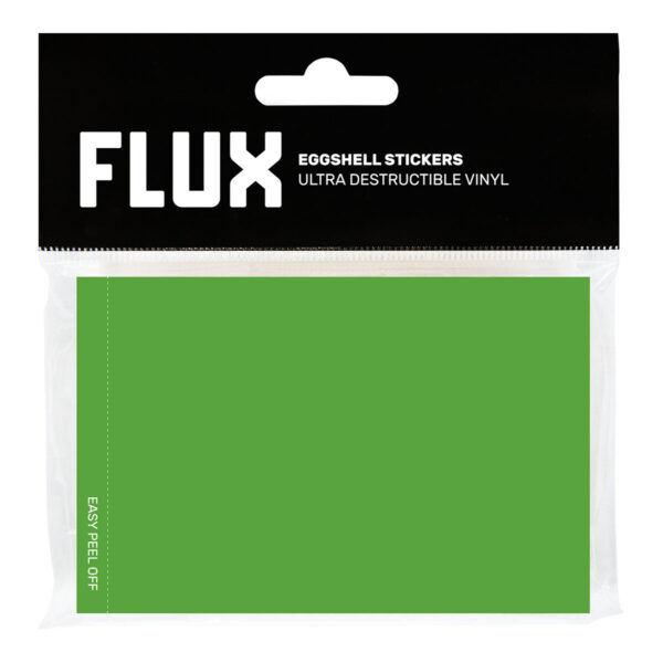 FLUX Egg Shell Sticker Green