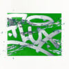 Green FLUX Egg Shell Sticker