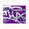 FLUX Purple Egg Shell Sticker