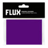 FLUX Egg Shell Sticker Purple in a plastic package