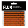 FLUX Egg Shell Bricks Orange Sticker