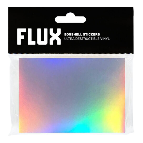 FLUX Egg Shell Hologram Sticker