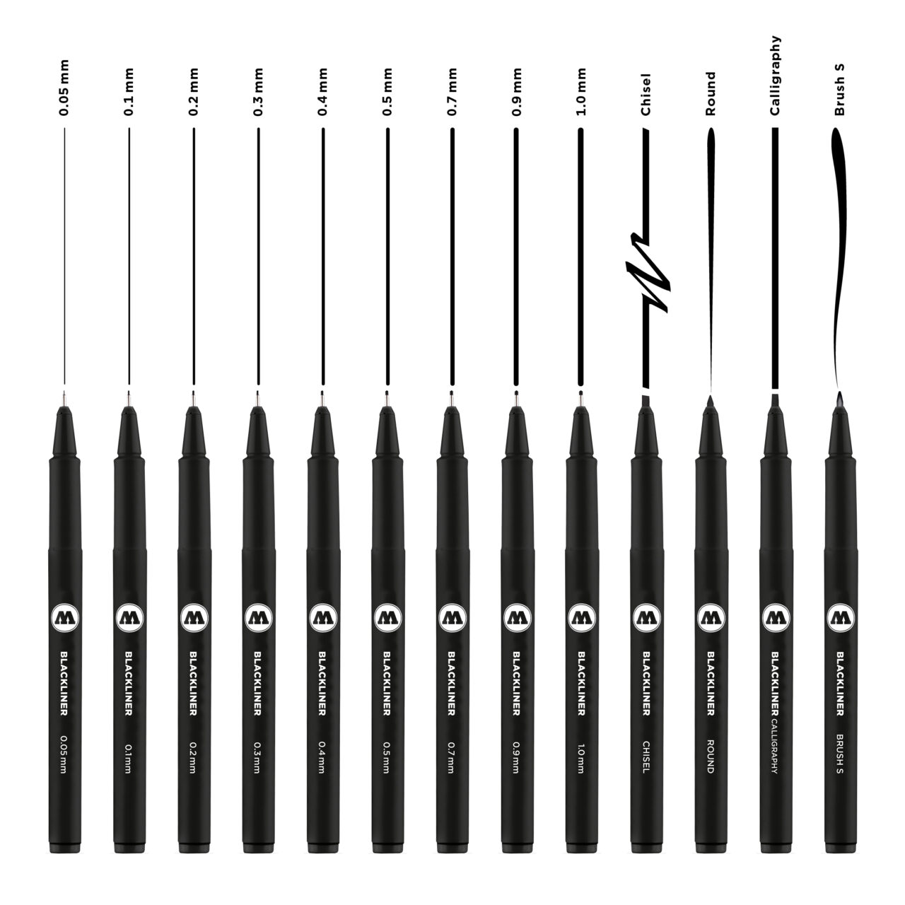 Molotow Blackliner Fineliner (Chisel) - Image 2