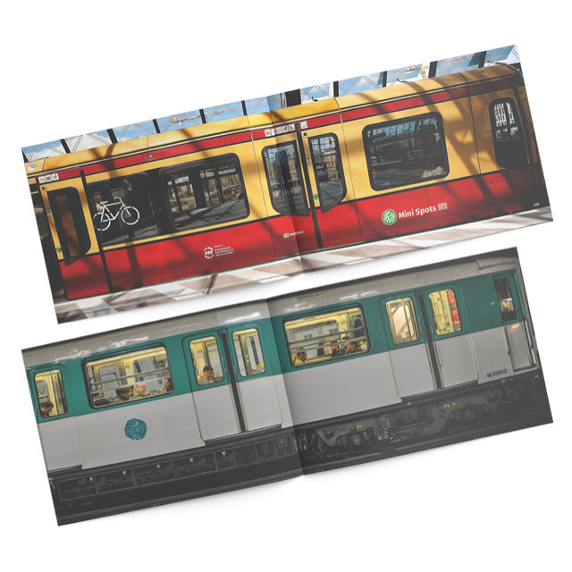 Mini Spots Sketchbook - Blue (Trains) - Image 2