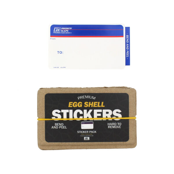 Egg Shell Stickers Priority Slaps