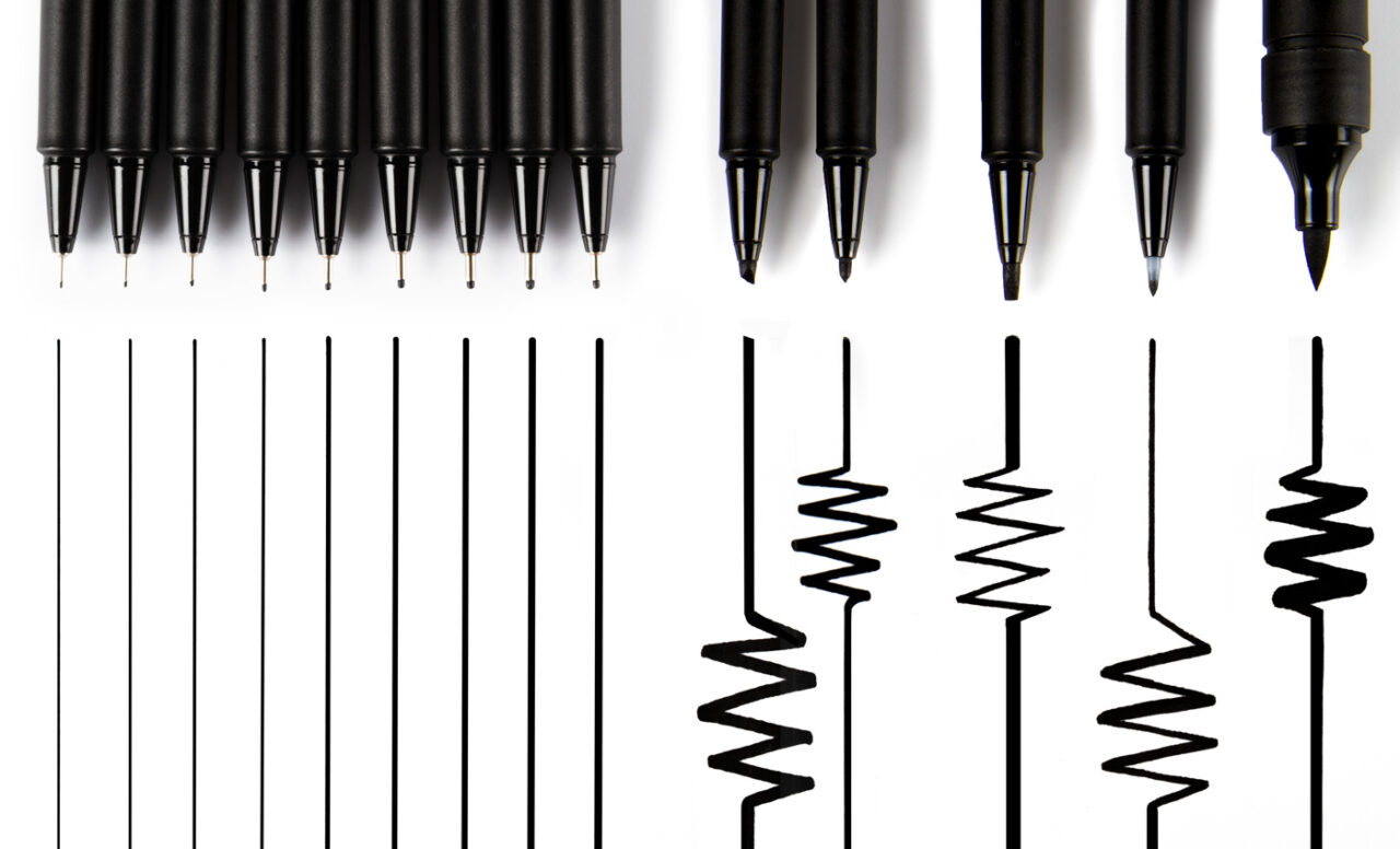Molotow Blackliner Fineliner (Chisel) - Image 3