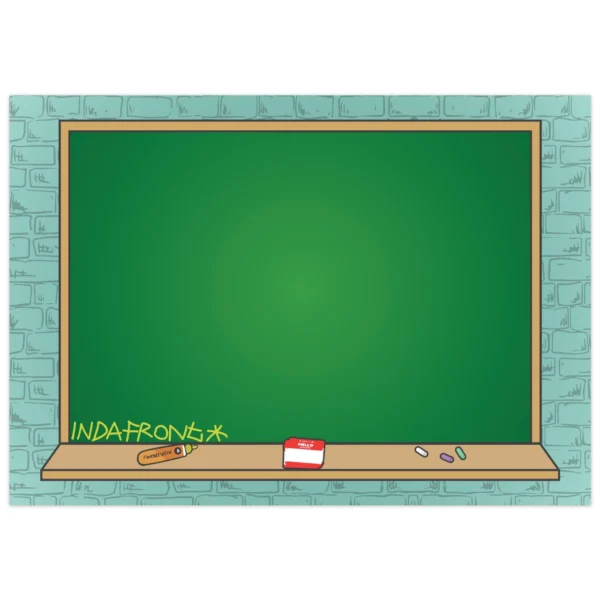Indafront Chalkboard Sticker