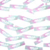 Indafront Hello My Name is Pink vinyl gradient stickers collection