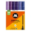 Molotow ONE4ALL 227HS Violet Set (4mm) (6x)