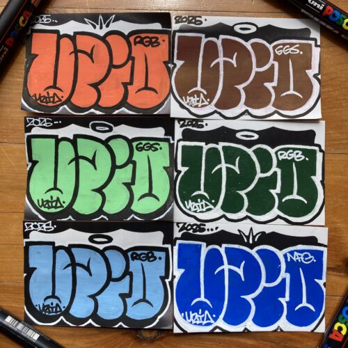 Uzio Tags on Indafront Stickers