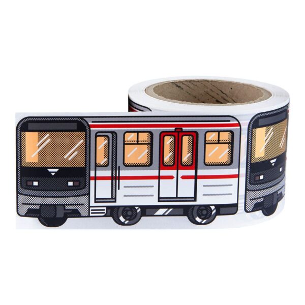 FLUX System Stickers Prague Metro 200-pcs roll