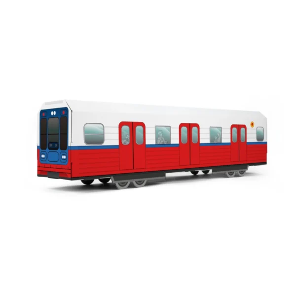 MTN systems Warsaw metro paper miniature