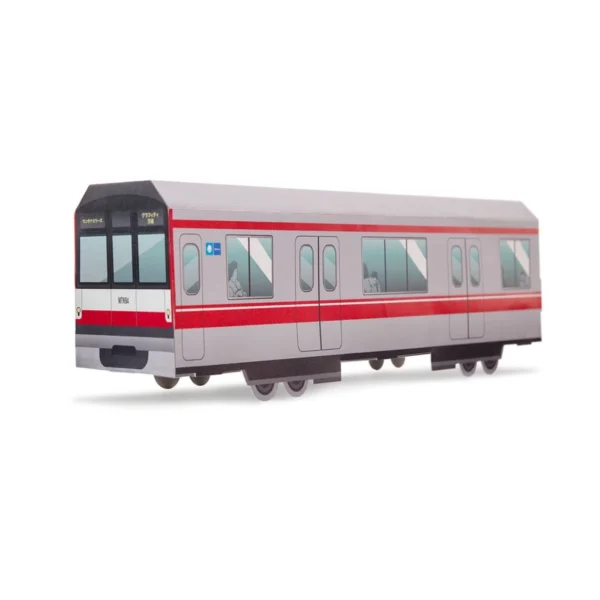 MTN systems Tokyo metro paper miniature
