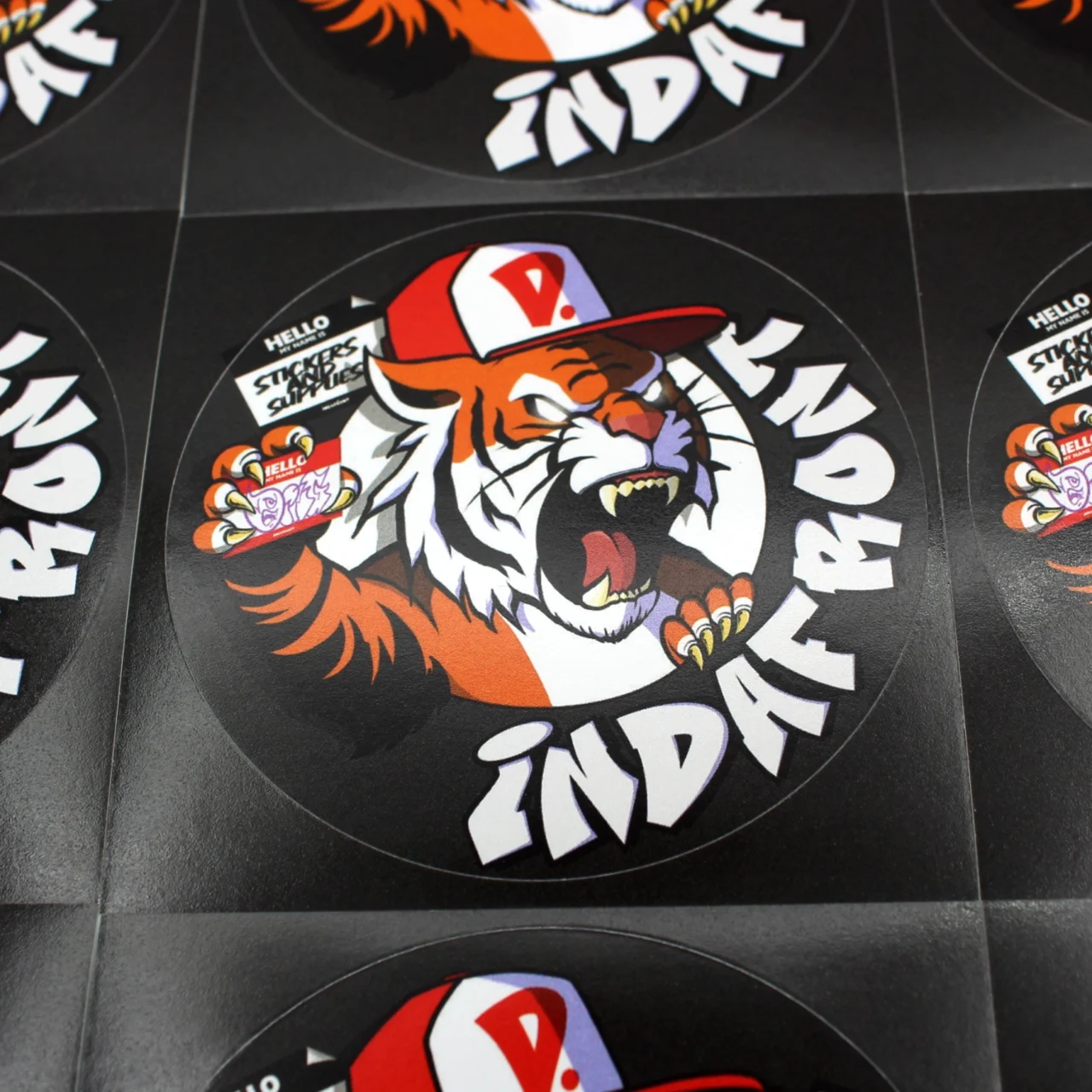 Roaring Taggie Vinyl Stickers (10 pcs.) - Image 3