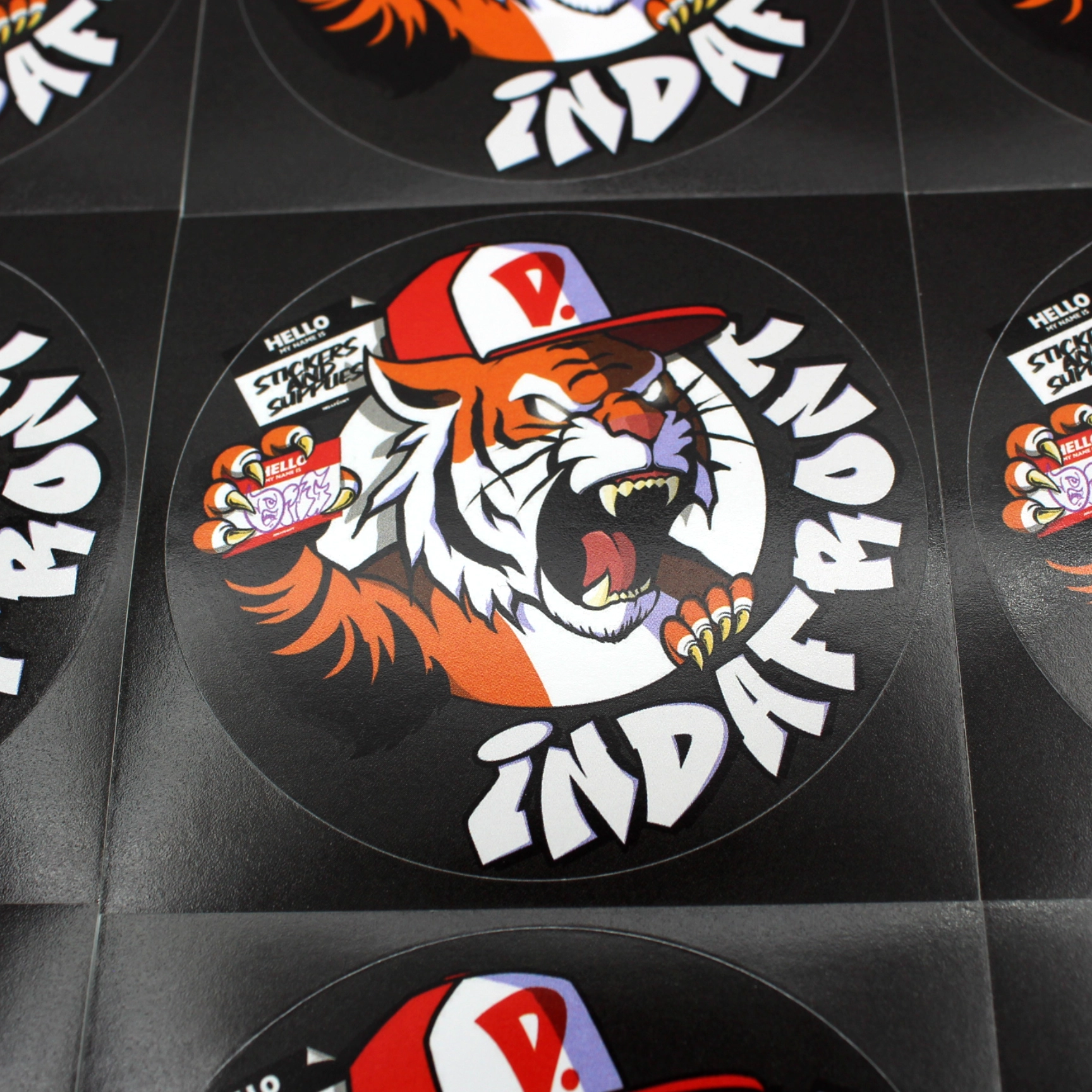 Roaring Taggie Vinyl Stickers (10 pcs.) - Image 3