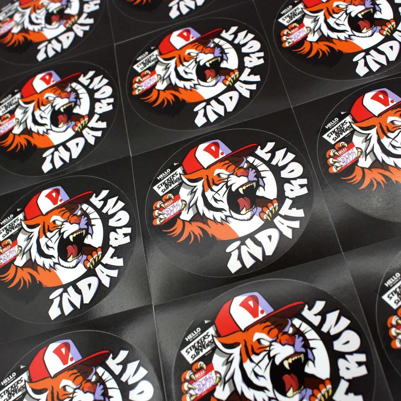 Roaring Taggie Vinyl Stickers (10 pcs.) - Image 5
