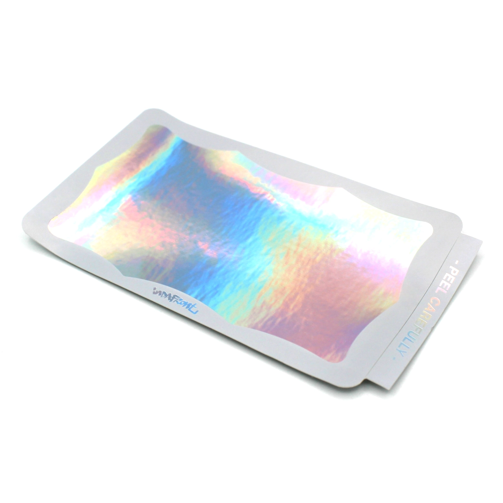 Indafront Eggshell Hologram sticker side