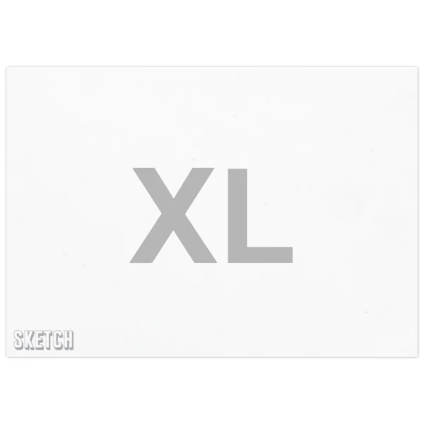 Indafront SKETCH Paper Stickers XL (A5)