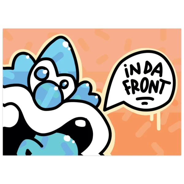 Fatoe Indafront Vinyl Stickers - Limited Edition (10 pcs.)